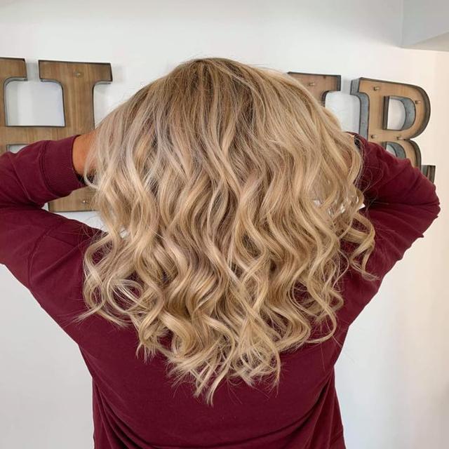 Blonde hair highlights 2